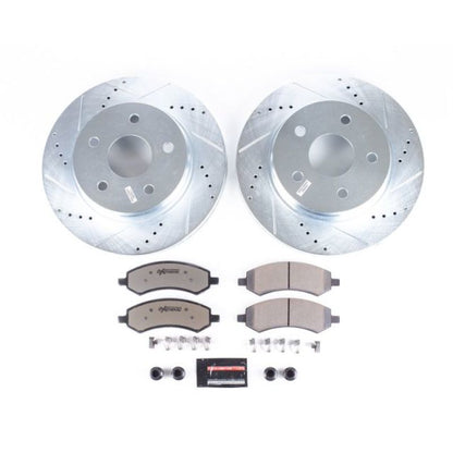 Power Stop 07-09 Chrysler Aspen Front Z36 Kit de freno de camión y remolque