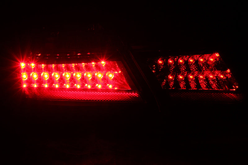 ANZO 2007-2009 Toyota Camry Lanternas traseiras LED pretas