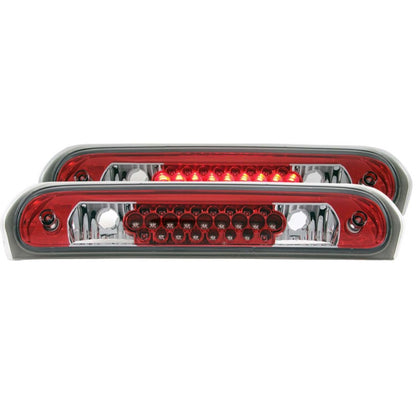 ANZO 2002-2008 Dodge Ram LED 3ª luz de freio vermelha/transparente