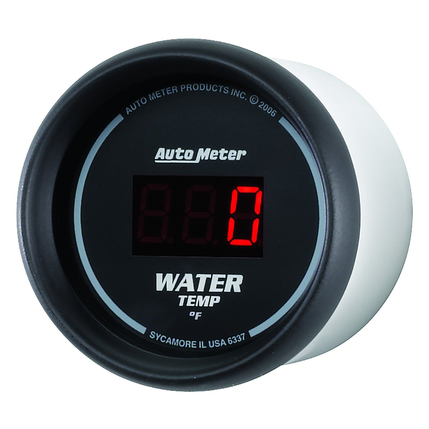 AutoMeter - 2-1/16" WATER TEMPERATURE, 0-340 °F, SPORT-COMP DIGITAL (6337)