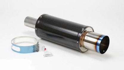 HKS Universal Carbon-Ti Cat-back Escape - Carcasa de 170 mm/75 mm de diámetro