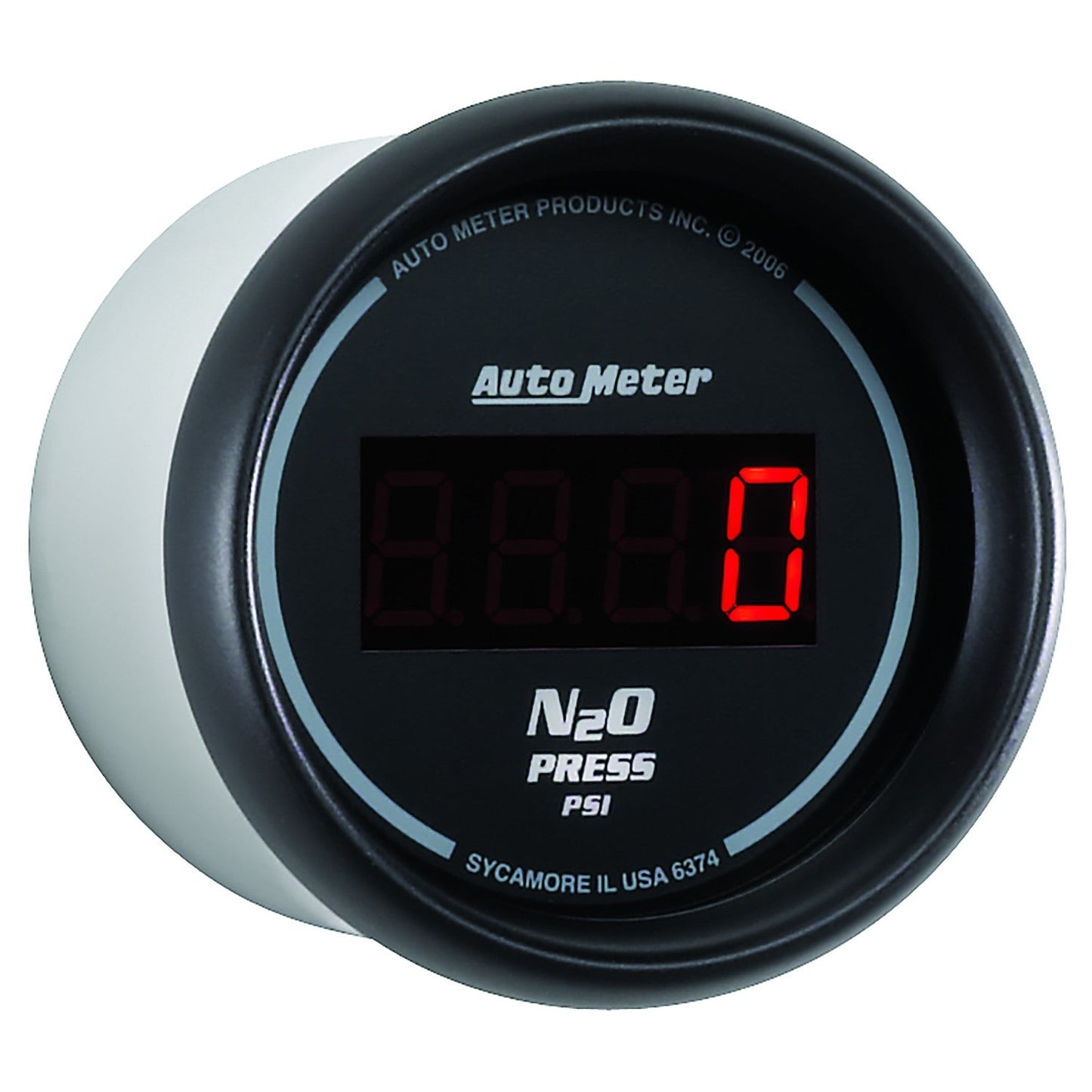 AutoMeter - 2-1/16" NITROUS PRESSURE, 0-1600 PSI, SPORT-COMP DIGITAL (6374)