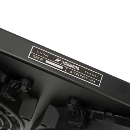Mishimoto 2013+ Subaru BRZ/Scion FRS/Toyota GT86 Performance negro ventilador de aluminio cubierta