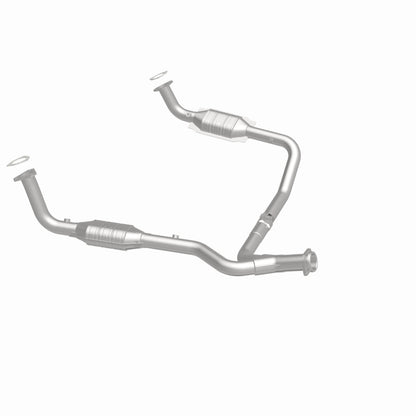 MagnaFlow DF Cat. Conv 95-99 Range Rover 4.0/4.6L GEMS Y-Pipe Assembly *NOT FOR SALE IN CALIFORNIA*