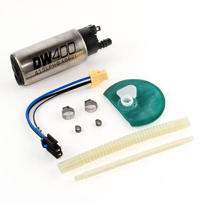 DeatschWerks 415LPH DW400 Bomba de combustible en tanque con kit de instalación 9-1046 11-14 Ford Mustang V6/GT