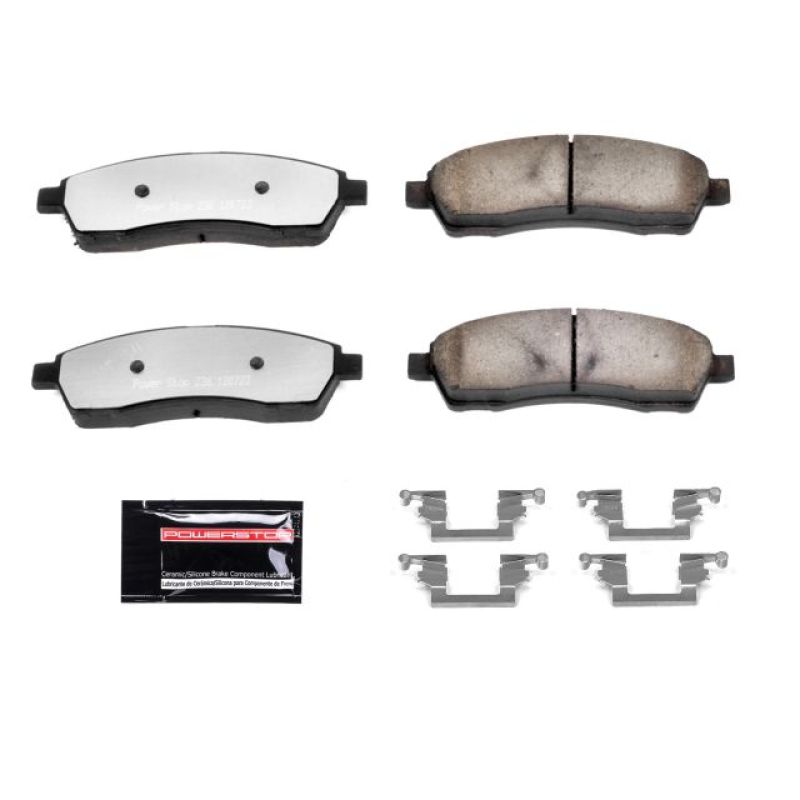 Power Stop 00-05 Ford Excursion Rear Z36 Truck &amp; Tow Pastillas de freno con hardware