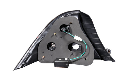 ANZO 2004-2005 Honda Civic Lanternas traseiras LED pretas