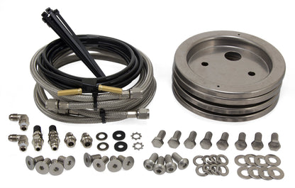 Air Lift Loadlifter 5000 Ultimate Plus Kit completo de atualização de linhas de ar em aço inoxidável (incluindo 4 placas)