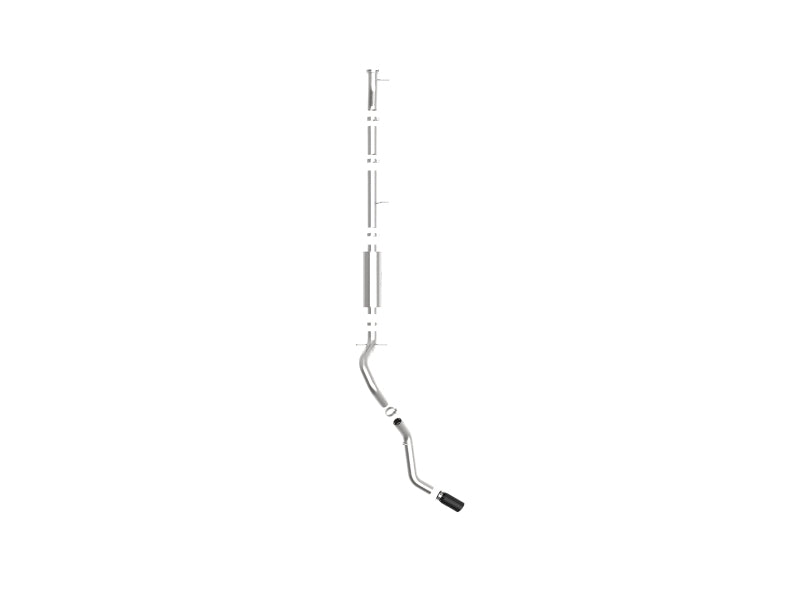 aFe Apollo GT Series 4in 409SS Cat-Back 20-21 GM 2500/3500HD V8-6.6L L8T - Ponta preta