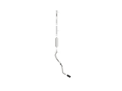 aFe Apollo GT Series 4in 409SS Cat-Back 20-21 GM 2500/3500HD V8-6.6L L8T - Ponta preta