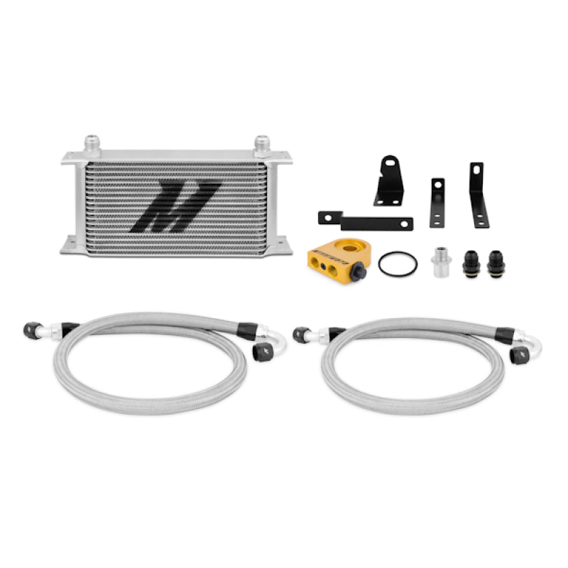 Mishimoto 00-09 Honda S2000 Kit termostático de enfriador de aceite - Plata