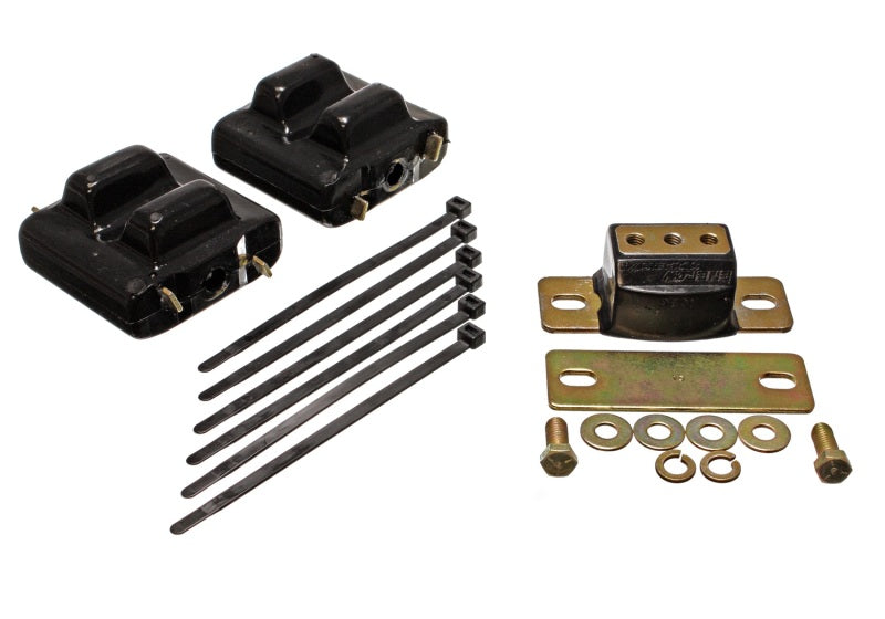 Suspensión de energía 87-91 Suburban C10-C30 2WD Negro Motor y transmisión Mounts-Zinc Finish