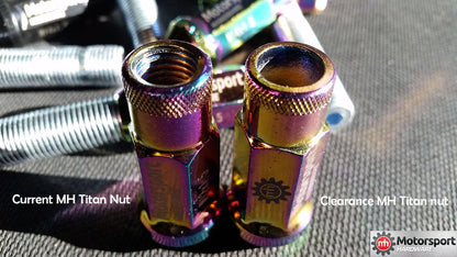 Motorsport Hardware - *CLEARANCE* 64mm Silver Stud 5-Lug Kit 14×1.5 & MH Titan nuts Package