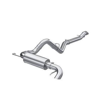 MBRP 21-Up Ford Bronco 2.3L/2.7L EcoBoost 2/4DR T304 Escapamento cat-back de aço inoxidável de alta folga