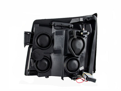 ANZO 2003-2006 Cadillac Escalade Projetor Faróis com Halo Chrome (CCFL) (compatível com HID)