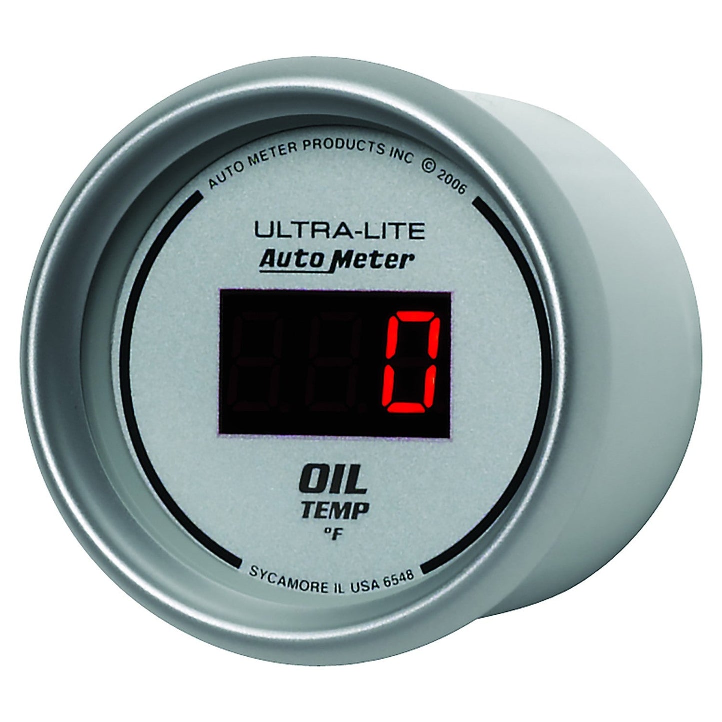 AutoMeter - 2-1/16" OIL TEMPERATURE, 0-340 °F, ULTRA-LITE DIGITAL (6548)