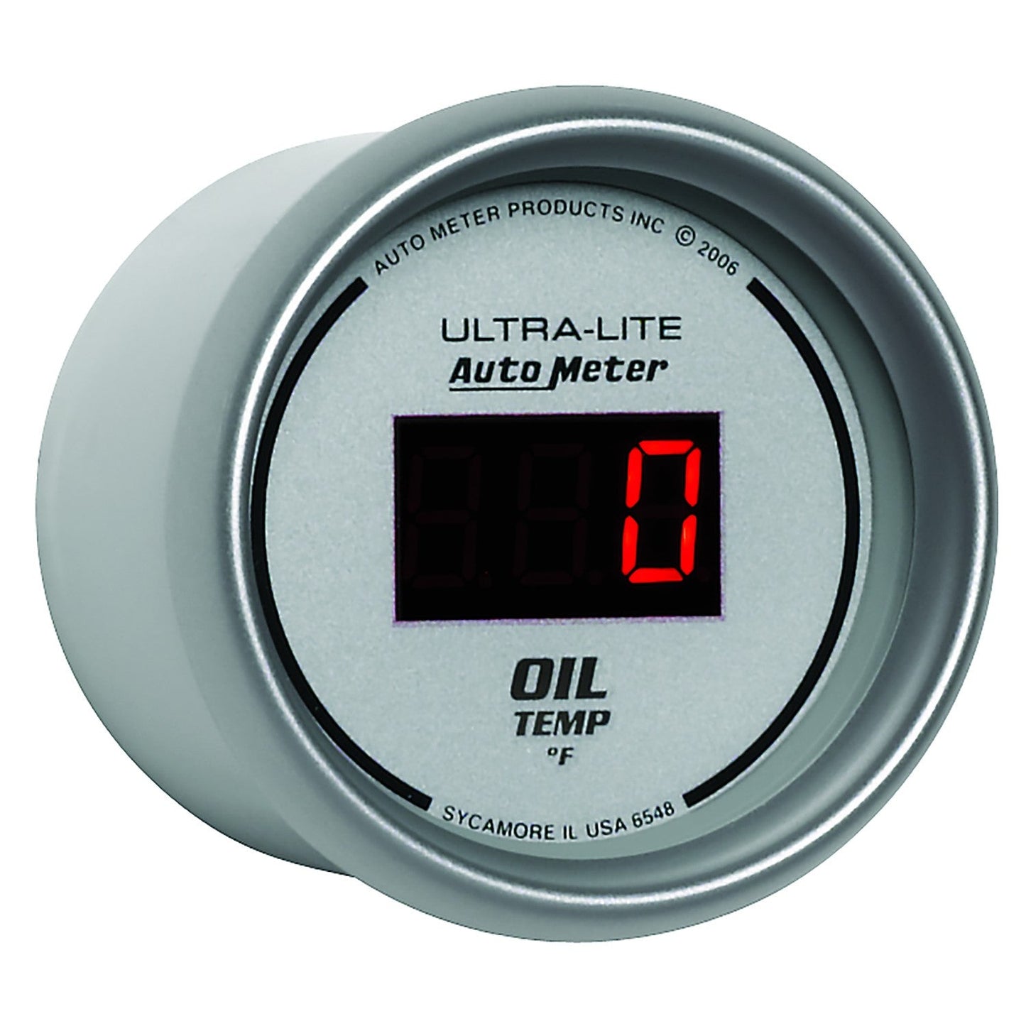 AutoMeter - 2-1/16" OIL TEMPERATURE, 0-340 °F, ULTRA-LITE DIGITAL (6548)