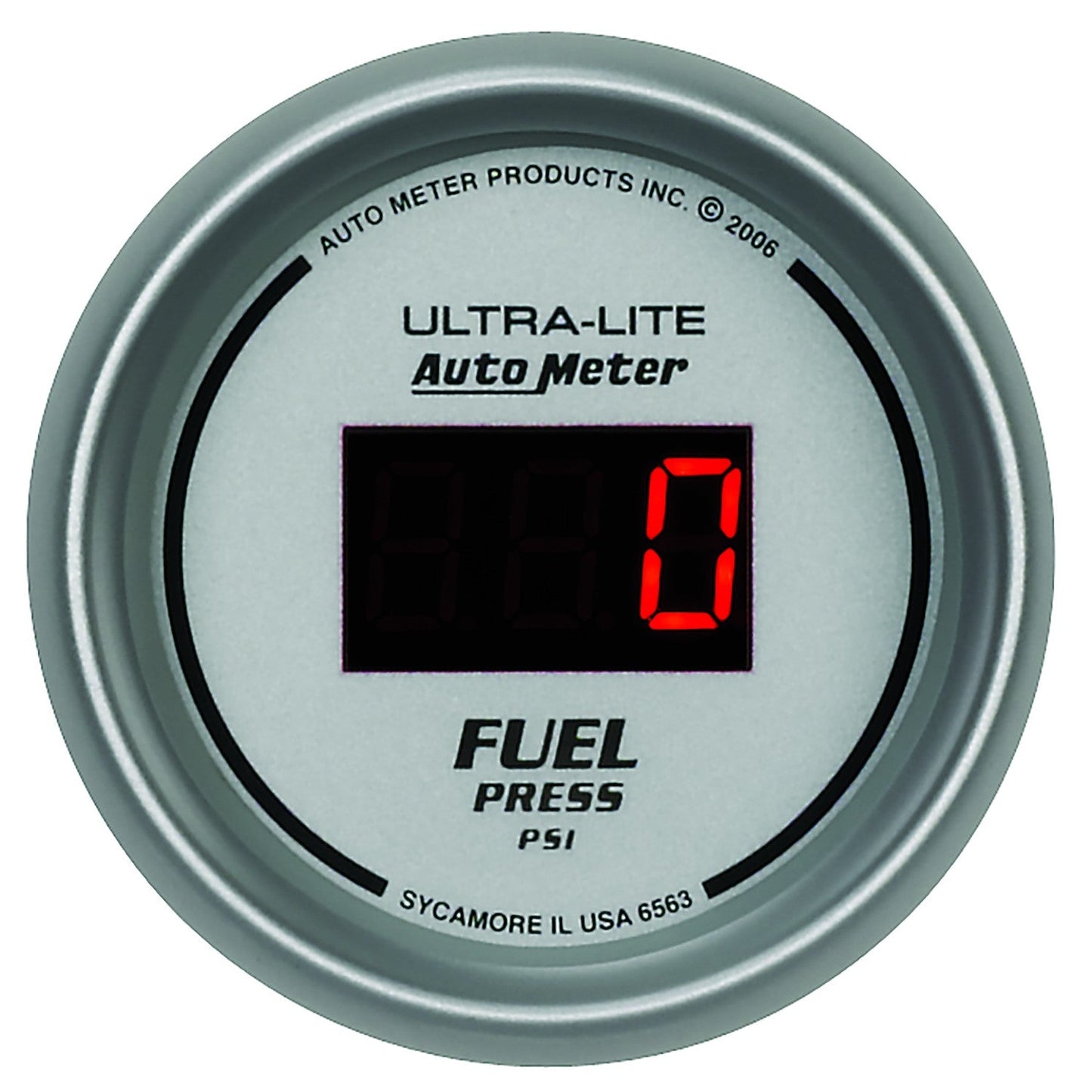 AutoMeter - 2-1/16" FUEL PRESSURE, 5-100 PSI, ULTRA-LITE DIGITAL (6563)