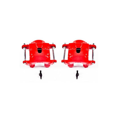 Power Stop 78-85 Avanti II Pinzas delanteras rojas sin soportes - Par