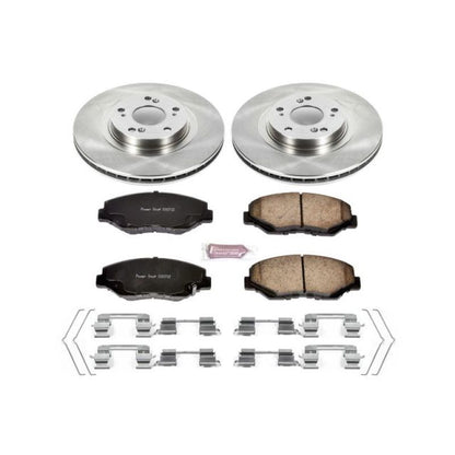 Kit de freio dianteiro Autospecialty Power Stop 13-15 Acura ILX