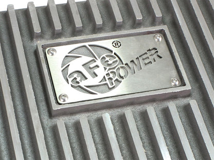 aFe Transmission Pan (Raw); Ford Trucks 93-08 AODE/4R70W