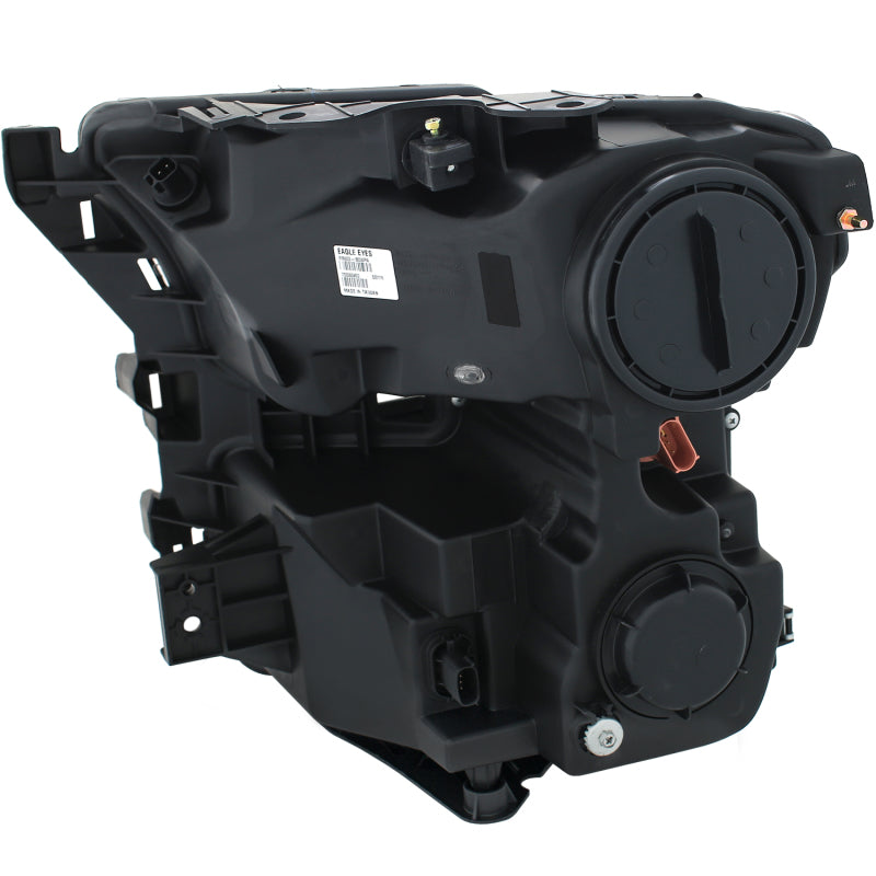 ANZO 2015-2016 Ford F-150 Projetor Faróis c/ Plank Style Design Preto c/ Âmbar
