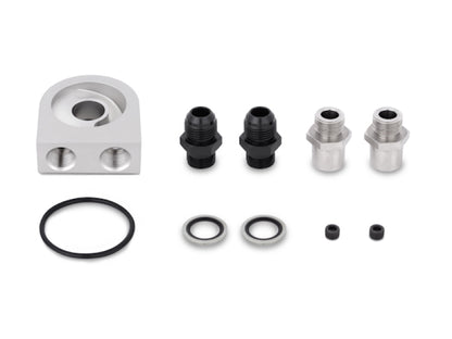 Kit de resfriador de óleo Mishimoto universal de 19 fileiras - preto