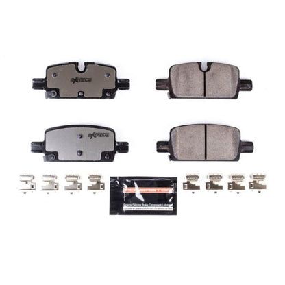 Power Stop 2019 Chevrolet Silverado 1500 traseiro Z36 caminhão e pastilhas de freio para reboque com ferragens