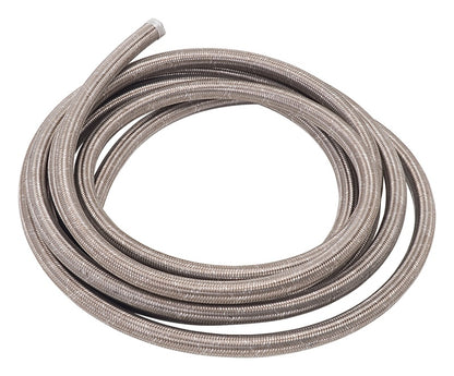 Russell Performance -6 AN ProFlex Stainless Steel Braided Hose (Pre-Packaged 50 Foot Roll)