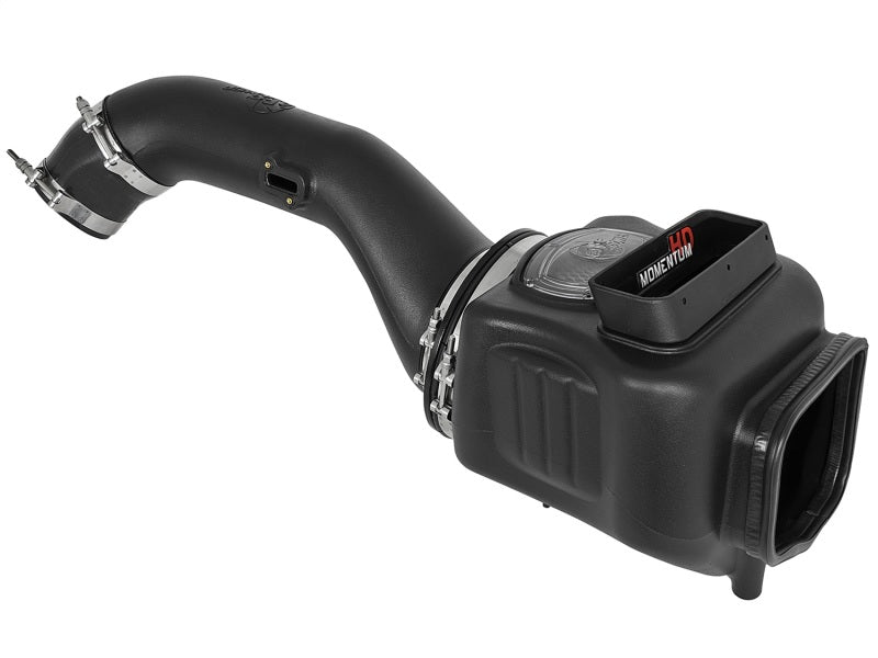 aFe Momentum HD Pro DRY S 2017 GM Diesel Caminhões V8-6.6L Sistema de admissão de ar frio