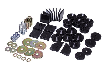 Energy Suspension 86-95 Suzuki Samurai Juego de montaje de carrocería negro