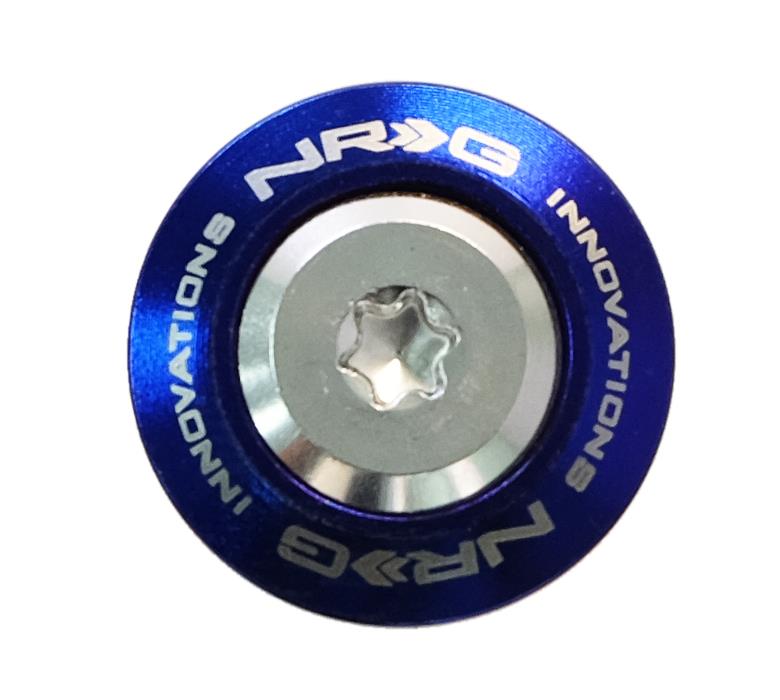 NRG - FENDER WASHER KIT; TITANIUM SERIES; RIVETS FOR PLASTIC; SET OF 10
