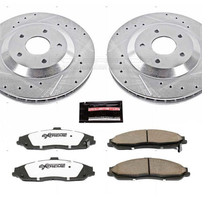 Power Stop 2004 Cadillac XLR Delantero Z26 Street Warrior Juego de frenos
