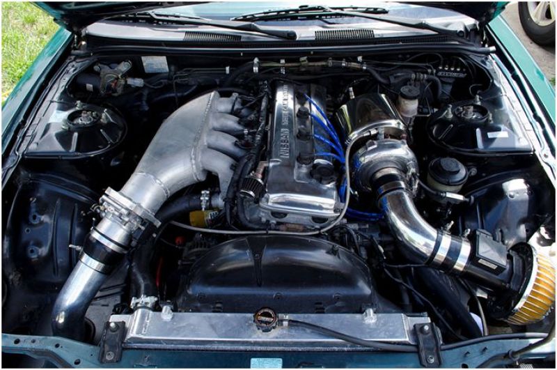 Mishimoto 95-98 Nissan 240sx com radiador de alumínio KA