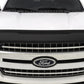 AVS 15-18 Ford F-150 Aeroskin II Textured Low Profile Hood Shield - Black