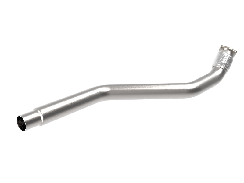 afe POWER MACH Force-Xp 09-16 Audi A4/A5 B8 L4-2.0L(t) 304 SS 3in. Tubo de exclusão do ressonador frontal