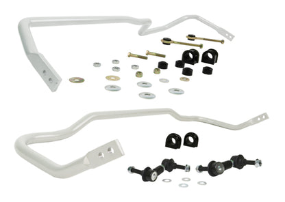 Whiteline 90-93 Nissan Skyline R32 GTR GTS-4 AWD Kit de montaje de barra estabilizadora delantera y trasera
