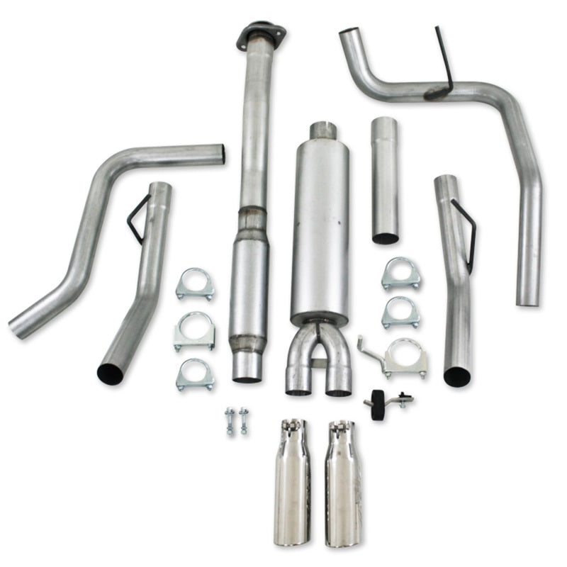 MBRP 11 Ford F-150 5.0L V8 Aluminizado Cat Back Doble salida lateral dividida