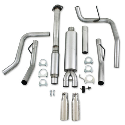 MBRP 11 Ford F-150 5.0L V8 Aluminizado Cat Back Doble salida lateral dividida