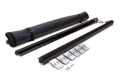 Lund 05-17 Nissan Frontier (5ft. Bed w/o Utility Track) Genesis Elite Roll Up Tonneau Cover - Black