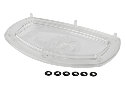 Janela de visualização de substituição do sistema de admissão de ar frio aFe Momentum - transparente oblonga