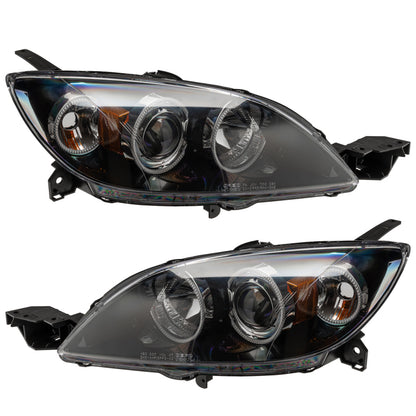 Oracle 04-09 Mazda 3 SMD HL - Hatchback - Halogen Style - White