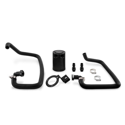 Mishimoto 2015+ Ford Mustang EcoBoost Kit de lata de captura de aceite con deflector - Negro
