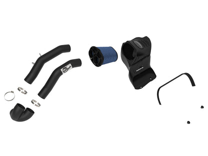Sistema de admissão de ar frio aFe Momentum XP Pro 5R com tubos de admissão de alumínio preto 15-18 Ford F-150 V8-5.0L