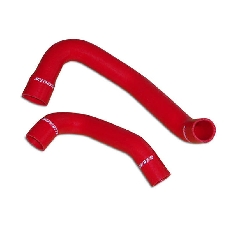 Mishimoto 97-04 Jeep Wrangler 6cyl Kit de manguera de silicona roja