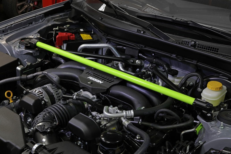 Perrin 2013+ BRZ/FR-S/86/GR86 Strut Brace - Amarillo Neón Arrugado