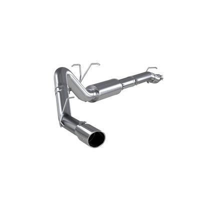 MBRP 11-13 Ford F-250/350/450 6.2L V8 Gas 4in Cat Back Sistema de escape de alumbre de un solo lado