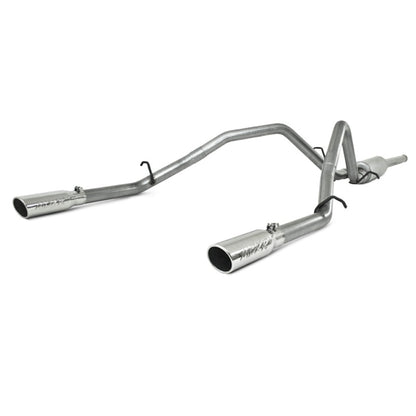 MBRP 2009 Chev/GMC 1500 4.8/5.3L EC/CC (excluyendo 8 camas) Cat Back Dual Split Trasero