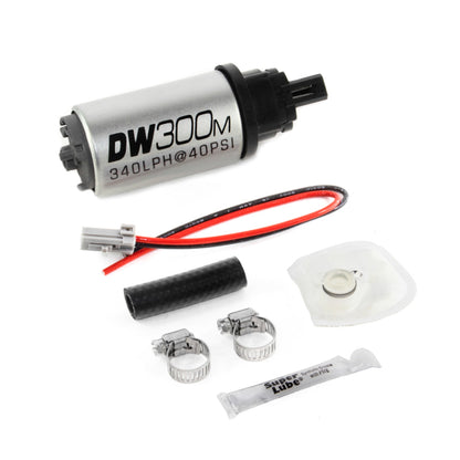DeatschWerks 340 LPH Ford In-Tank Fuel Pump DW300M Series con 05-10 Mustang V6 / V8 Kit de instalación