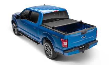 Lund 05-17 Nissan Frontier (5ft. Bed w/o Utility Track) Genesis Elite Roll Up Tonneau Cover - Black